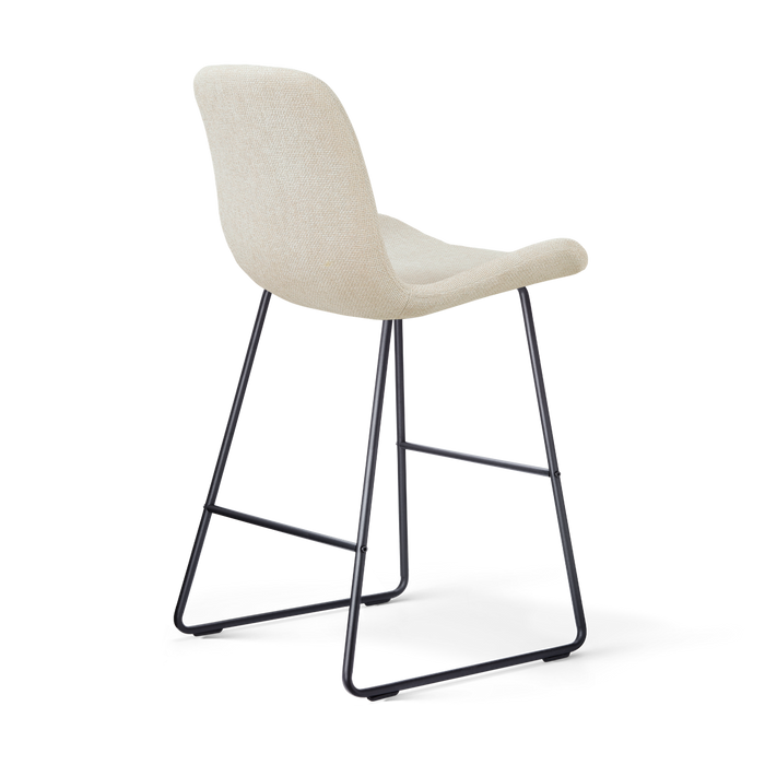 Nolon Nino-Fé Barkruk Cottonbeige - Zwart Onderstel - 65 Cm