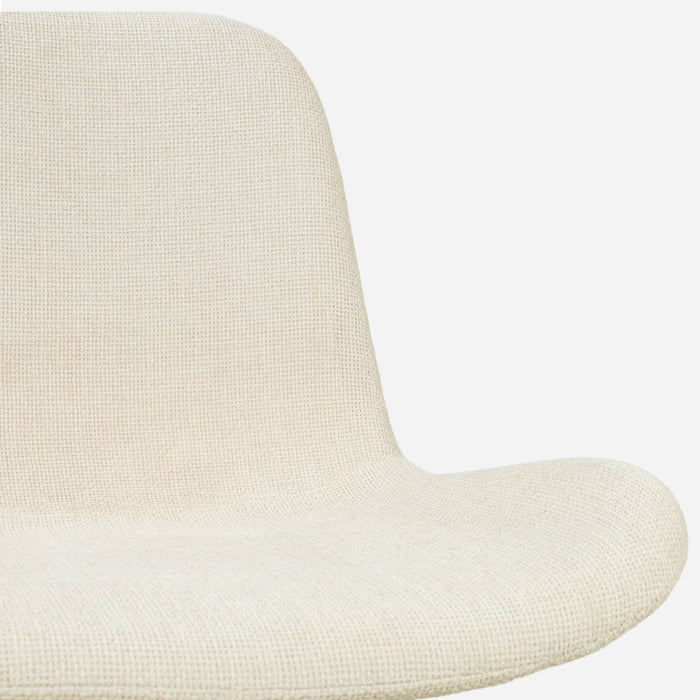 Nolon Nino-Fé Barkruk Cottonbeige - Zwart Onderstel - 65 Cm