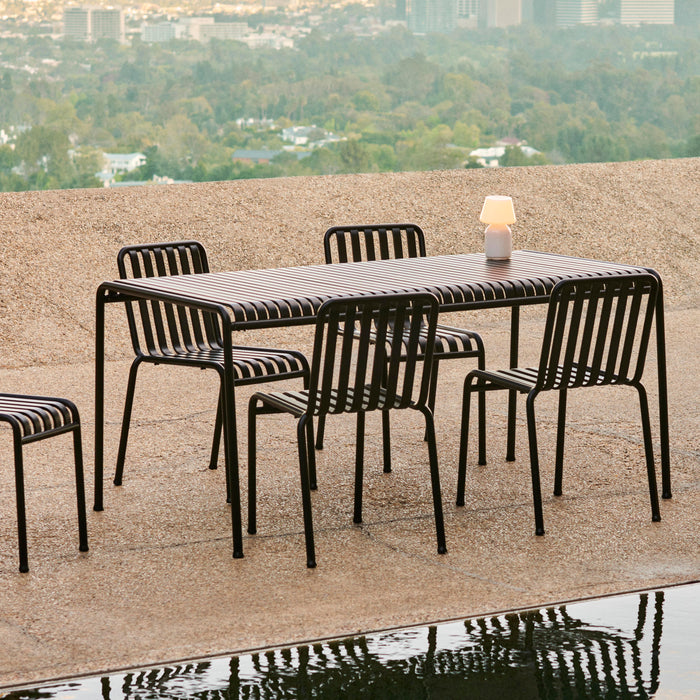 HAY Palissade Tuintafel 220 x 90 cm - Antraciet