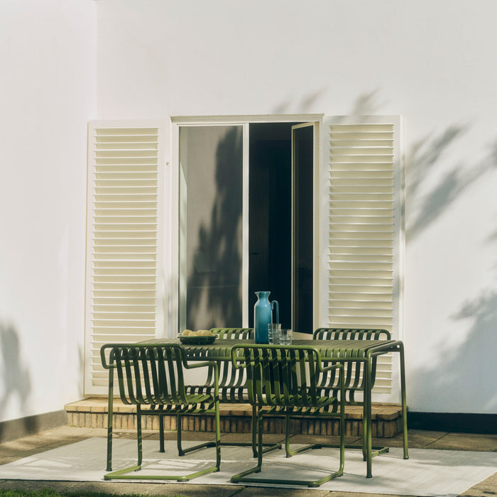 HAY Palissade Tuintafel 220 x 90 cm - Olijfgroen