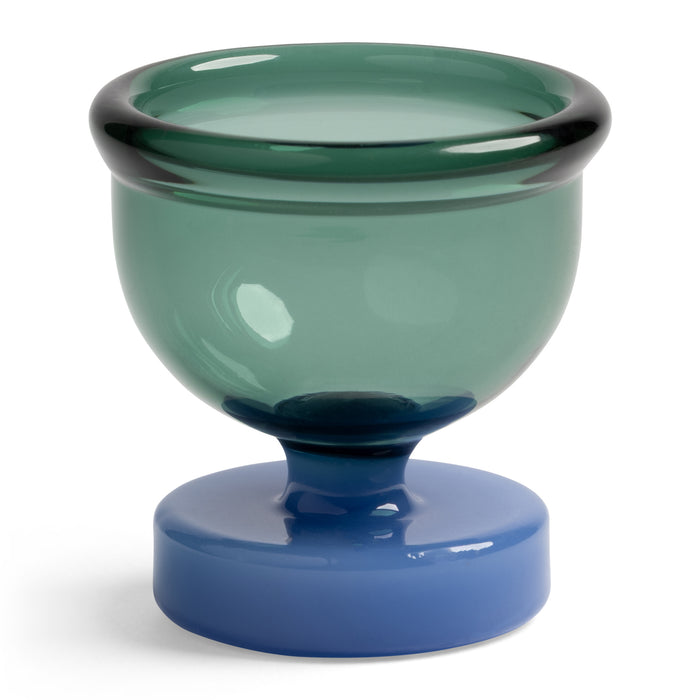 &k amsterdam Cantine Eierdopjes - Set van 2 - Blauw