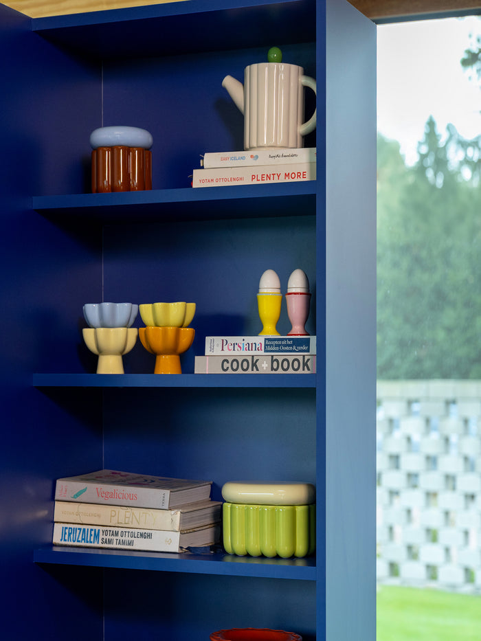 &k amsterdam Charlo Voorraadpot - Bruin