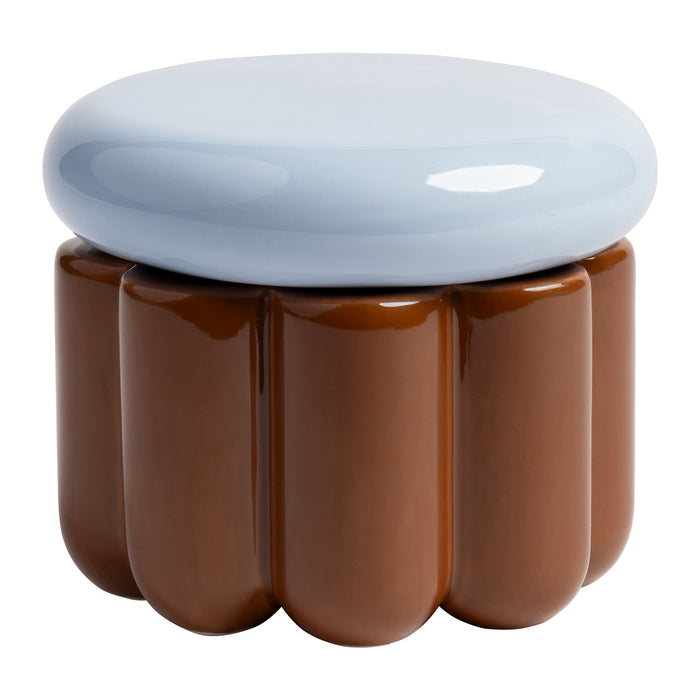 &k amsterdam Charlo Voorraadpot - Bruin