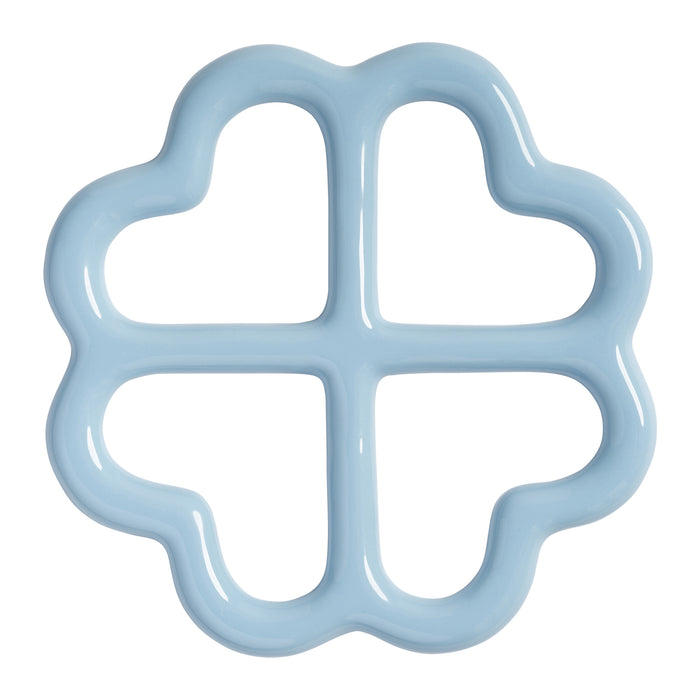 &k amsterdam Clover Pannenonderzetter - Blauw