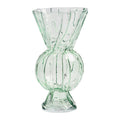 &k amsterdam Rhombic Glass Vaas - Groen