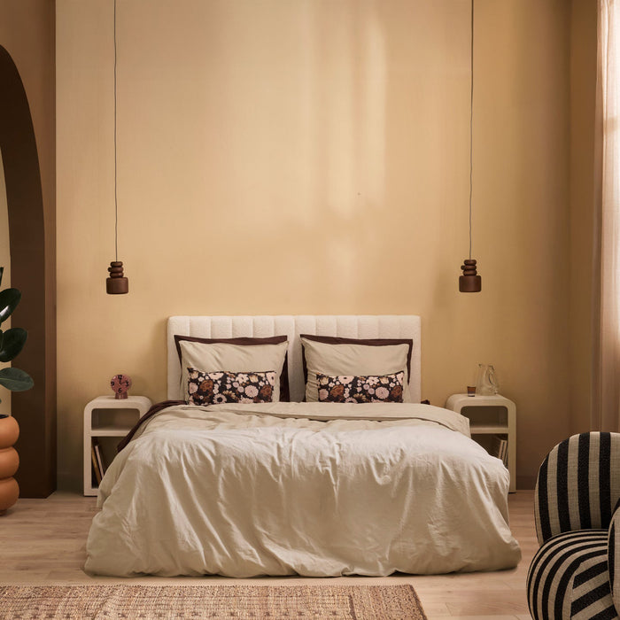 by fonQ Fresh Dekbedovertrek 200 x 200/220 cm - Light Sand