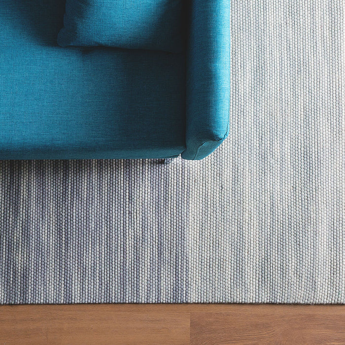 Beliani - KAPAKLI - Laagpolig vloerkleed - Grijs - 160 x 230 cm - Wol