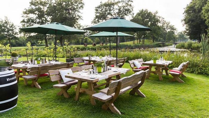 MaximaVida houten tuinbank Provence 170 cm - 60 mm houtdikte