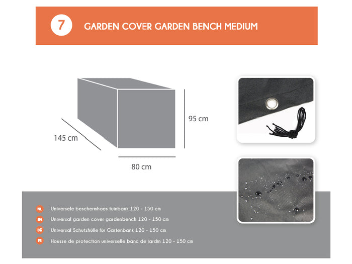 MaximaVida houten tuinbank Provence 170 cm - 60 mm houtdikte