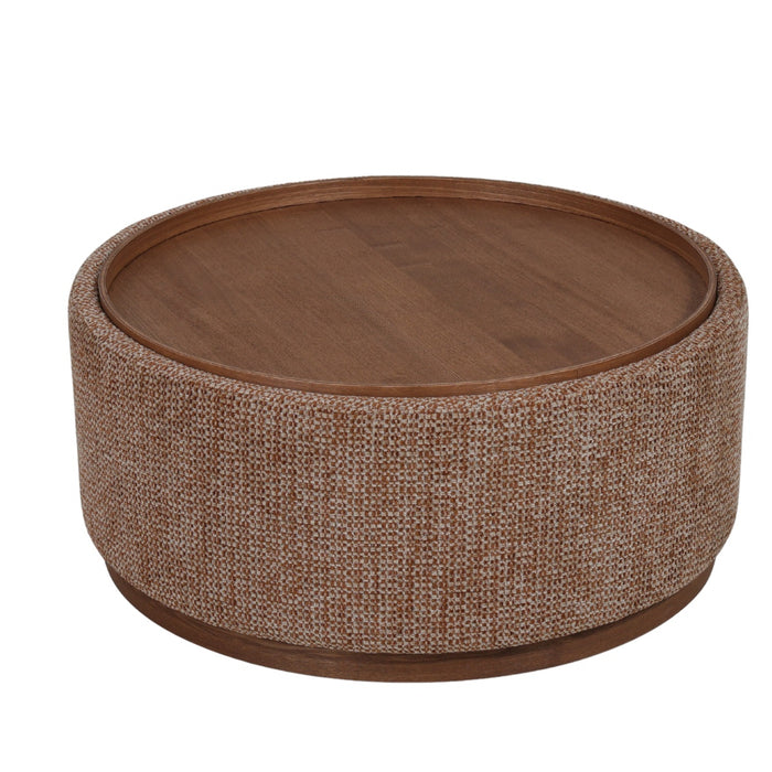 DÉJA Living - Salontafel Terra|Walnoot - Ø55cm - Marcia