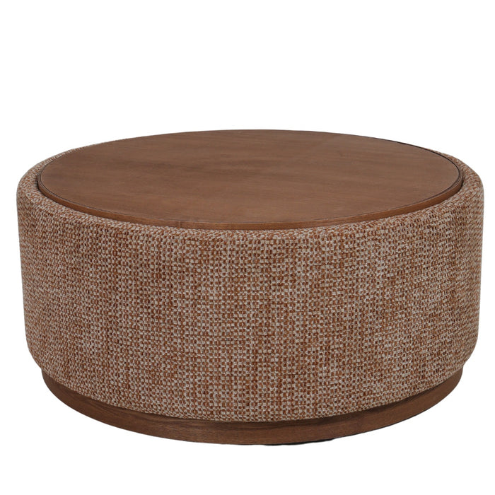 DÉJA Living - Salontafel Terra|Walnoot - Ø55cm - Marcia