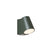 QAZQA Moderne buiten wandlamp donker groen incl. LED met