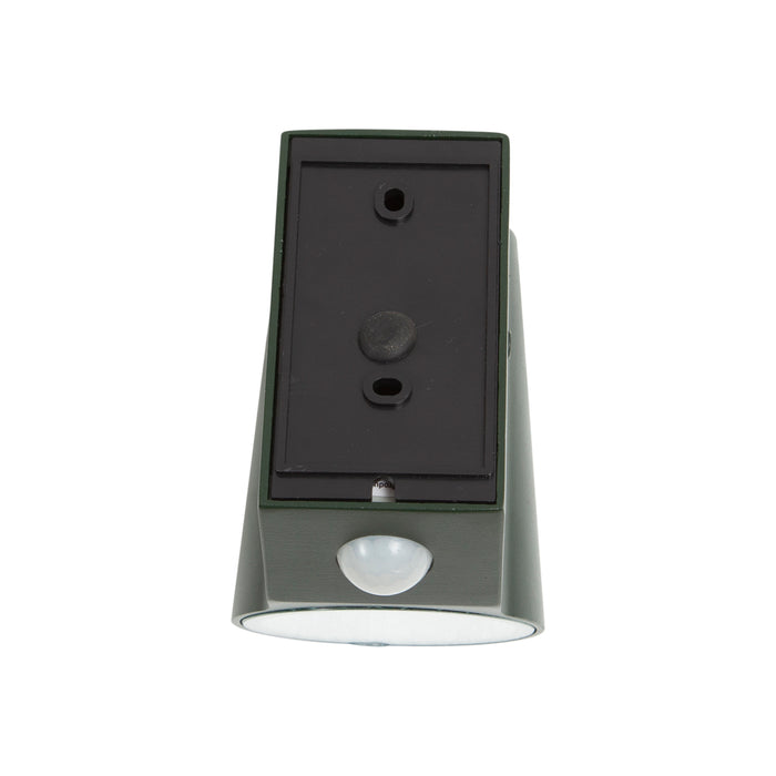 QAZQA Moderne buiten wandlamp donker groen incl. LED met