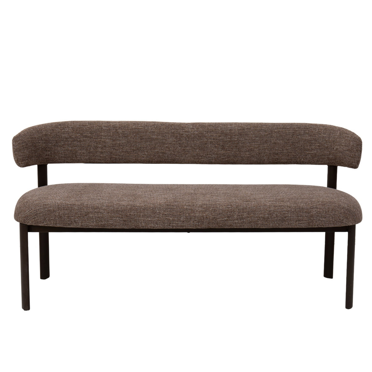 DÉJA Living - Eetkamerbank Taupe Brons - 200cm - Alamo