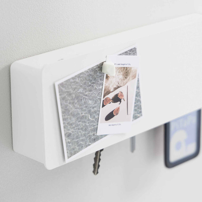 Yamazaki Tower Sleutelkastje wandmontage breed - Wit