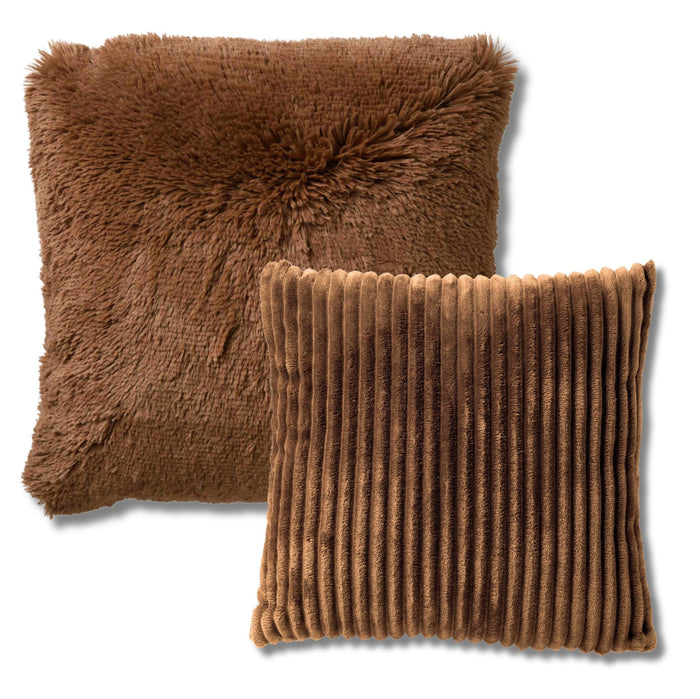 KUSSENSET - 2-delig - Cosy Layers - 60x60 cm, 45x45 cm - inclusief bin