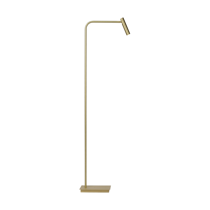 Atmooz Vloerlamp Pomery Brons - Industriele Staande Lamp