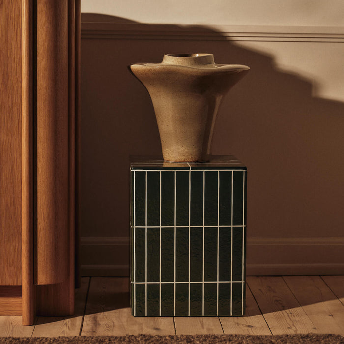 Ferm Living Evio Vaas H 35 cm - Elm Green