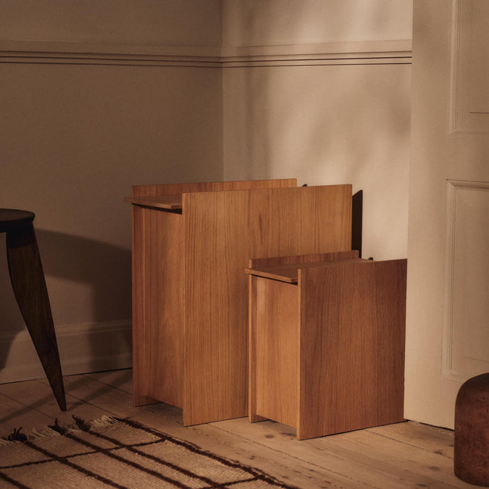 Ferm Living Sama Prullenbak - Oak