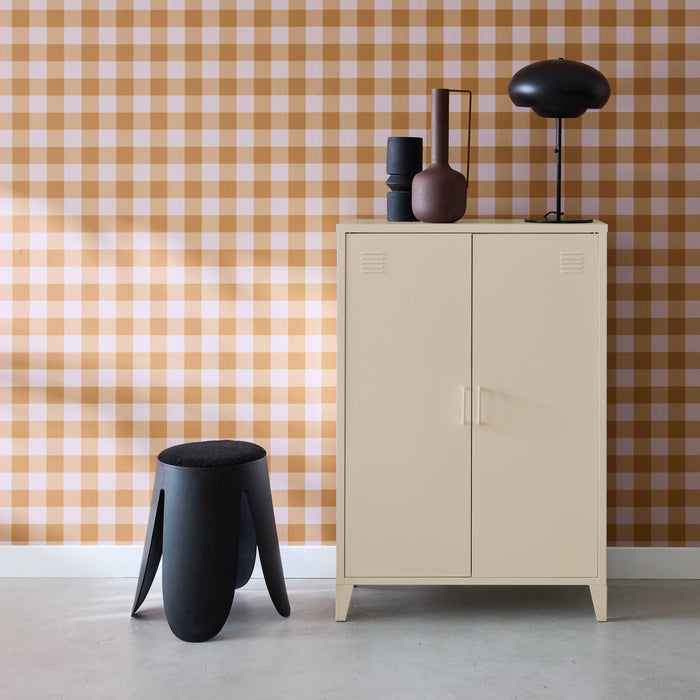 sweeek - Industriële metalen kast 2 deuren