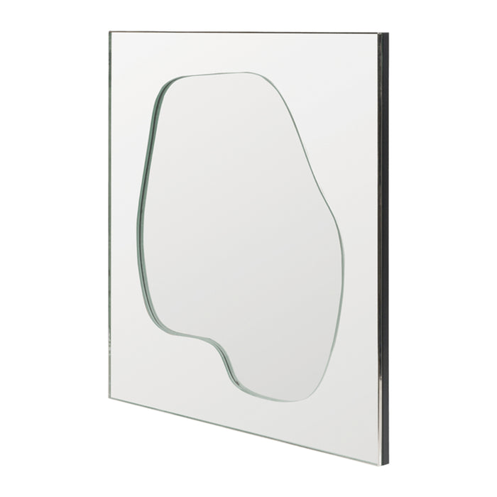 Ferm Living Folia Spiegel H 45 cm - Silver