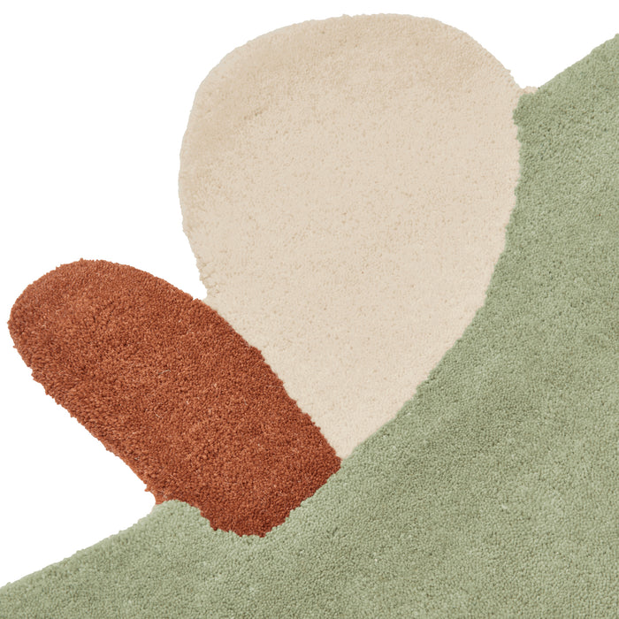 Ferm Living Apple Tufted Vloerkleed Ø 110 cm - Tea Green