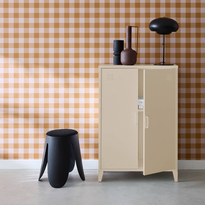 sweeek - Industriële metalen kast 2 deuren