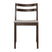 Ferm Living Boda Eetkamerstoel Bouclé - Dark Stained Beech / Natural