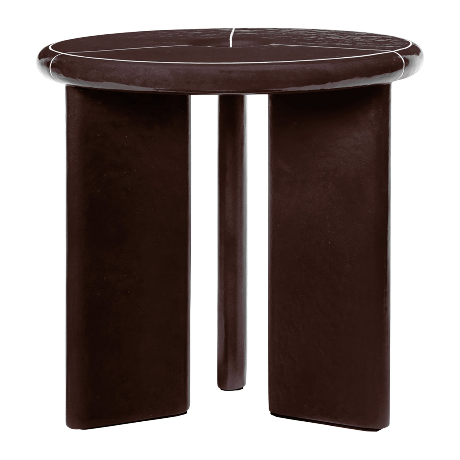 Ferm Living Deya Bijzettafel - Chestnut Brown