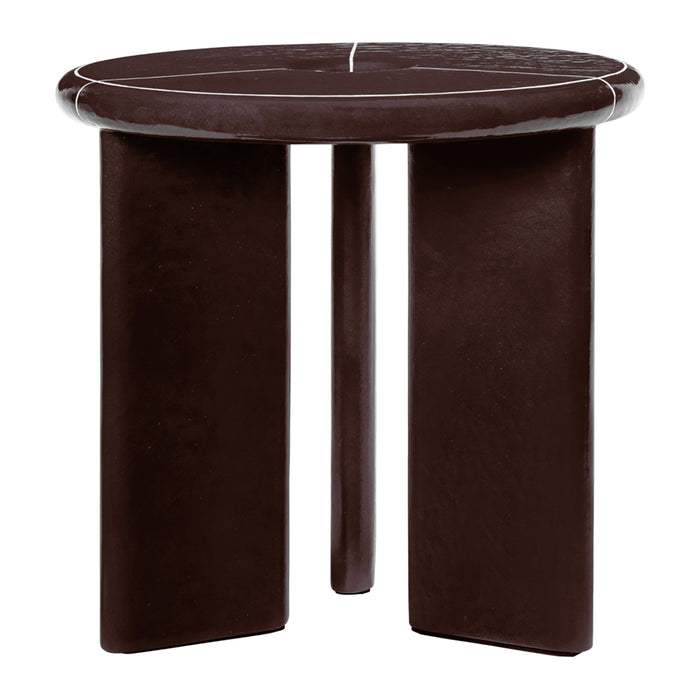 Ferm Living Deya Bijzettafel - Chestnut Brown