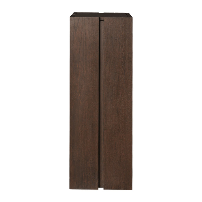 Ferm Living Parcel Pedestal Sokkel H 90 cm - Dark Stained