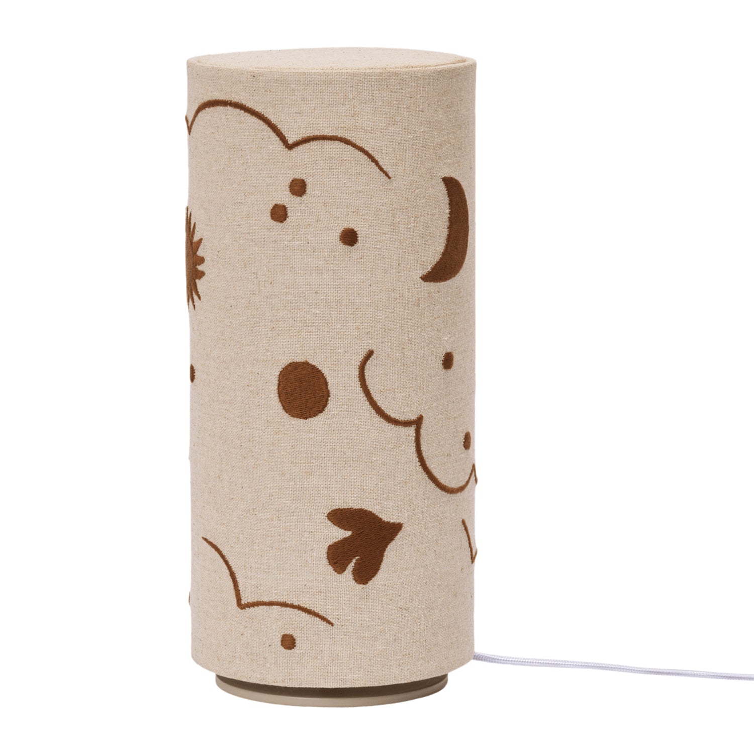 Ferm Living Skye Tafellamp - Natural / Bronze