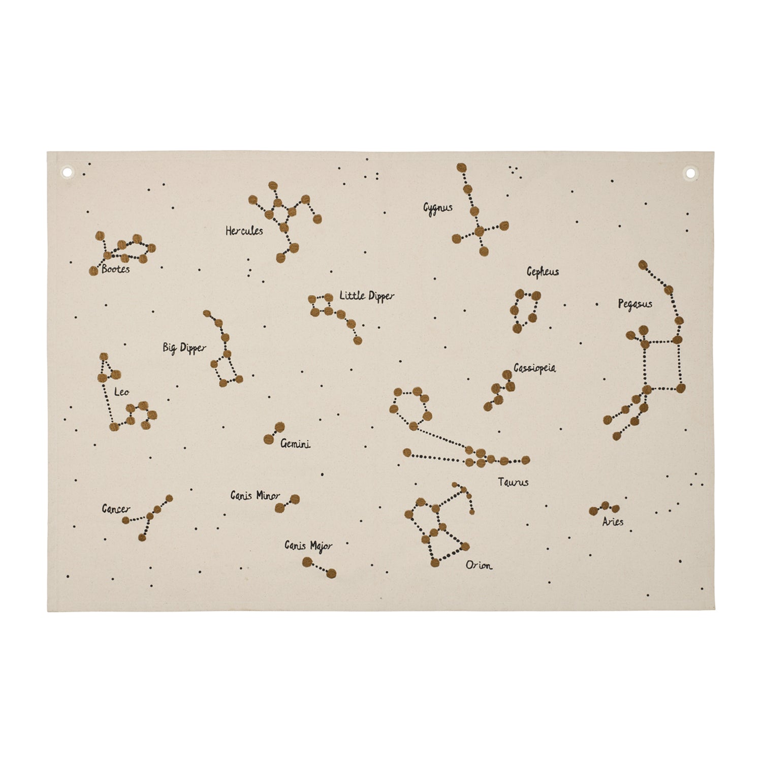 Ferm Living Constellation Wandkleed - Undyed