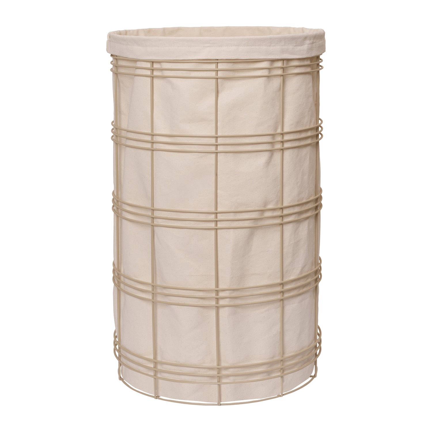 Ferm Living Fio Wasmand - High - Cashmere / Natural