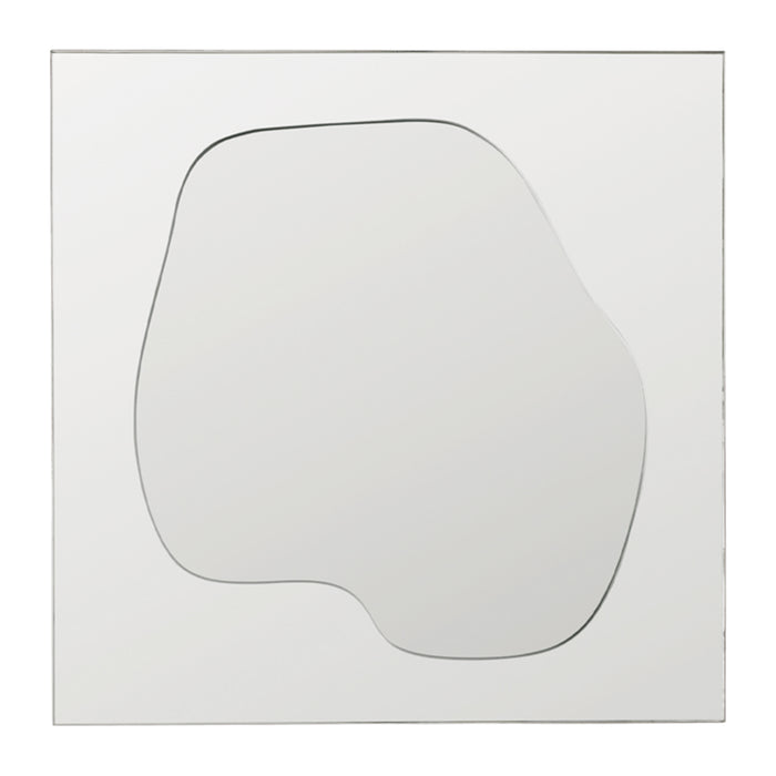 Ferm Living Folia Spiegel H 45 cm - Silver