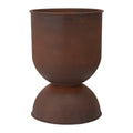 Ferm Living Hourglass Bloempot - Medium - Rust
