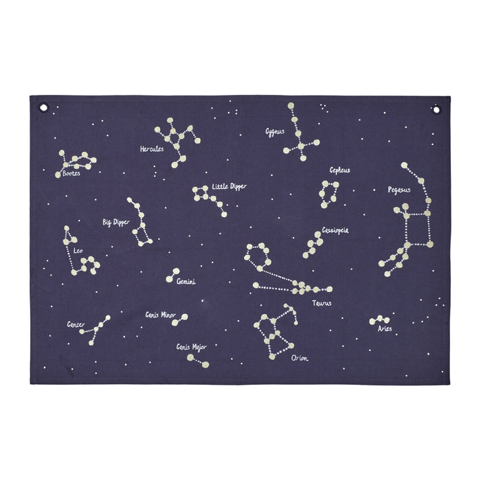 Ferm Living Constellation Wandkleed - Dark Blue