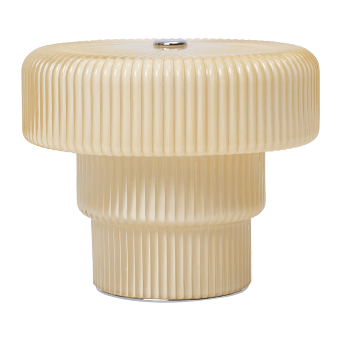 Ferm Living Ripple Draagbare Tafellamp - Oat