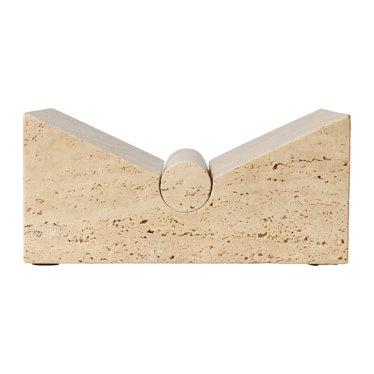 Ferm Living Tvara Boekenstandaard - Travertine