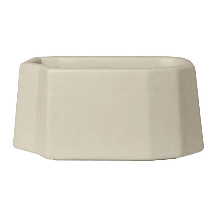 Ferm Living Staffa Bloempot - H 27 - Ivory