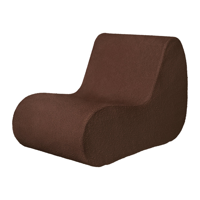 Ferm Living Rouli Center Module Loungestoel - Chestnut Brown