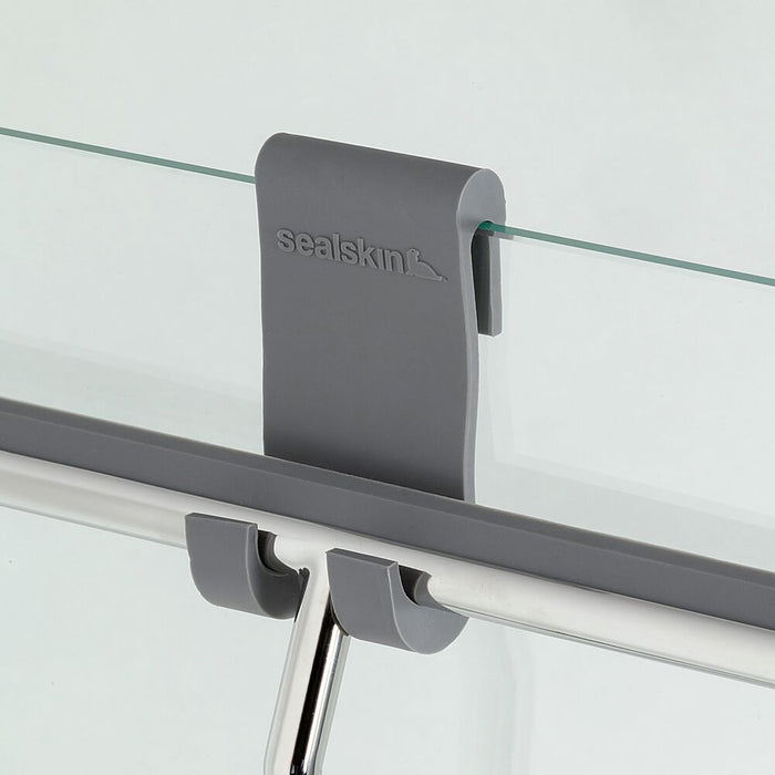 Sealskin Urban Deluxe Raamwisser inclusief flexibele Glashaak en Schroefhaak - RVS gepolijst