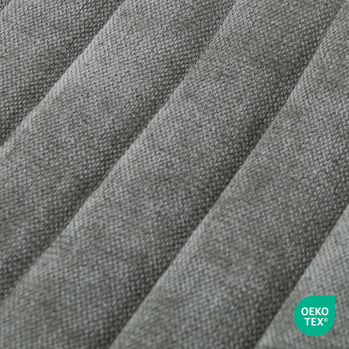 Nolon Nena-Liz Eetkamerstoel Wit met Zeegrijs Zitkussen - Walnoot