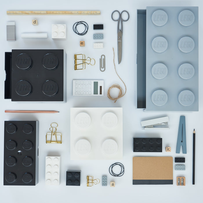 LEGO® Brick 4 Opbergbox Met Lade - Zwart