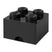 LEGO® Brick 4 Opbergbox Met Lade - Zwart