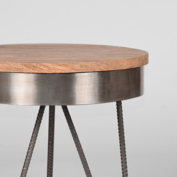 LABEL51 - Bijzettafel Saran - Grijs - 44 cm