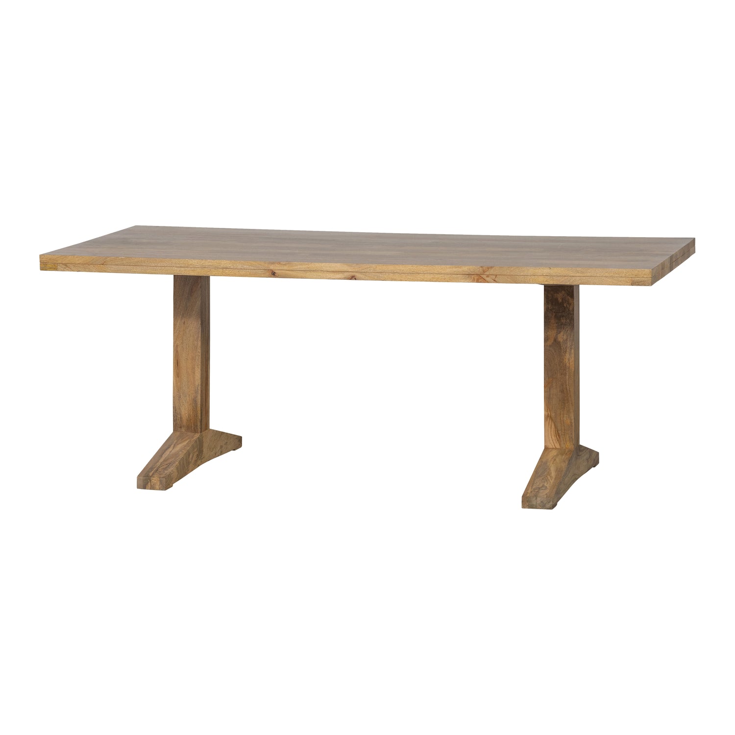 vtwonen Deck Eettafel - 200 x 90 cm - Bruin