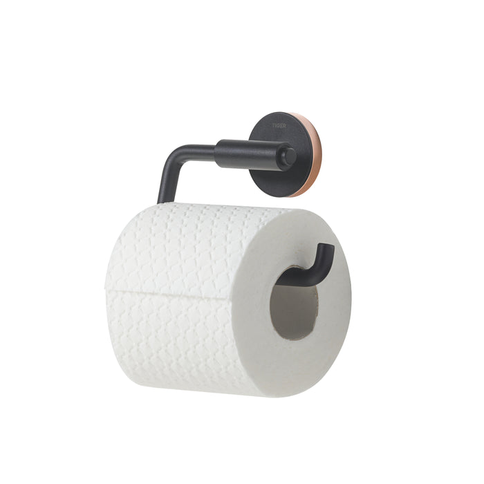 Tiger Urban Toiletrolhouder zonder Klep - Zwart