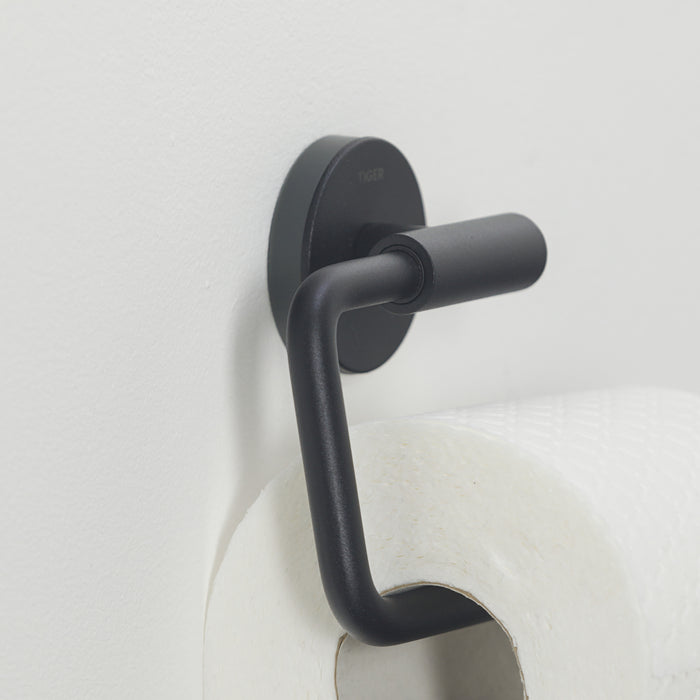 Tiger Urban Toiletrolhouder zonder Klep - Zwart