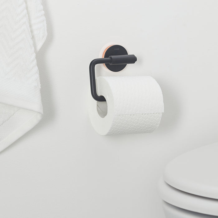 Tiger Urban Toiletrolhouder zonder Klep - Zwart